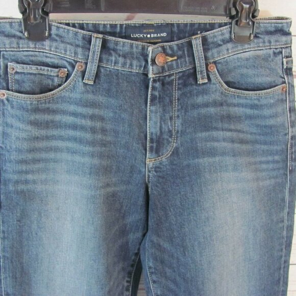 Lucky Brand Jeans Women's Size 6/28 Straight Leg Mid Rise Medium Wash NWOT - Picture 3 of 8